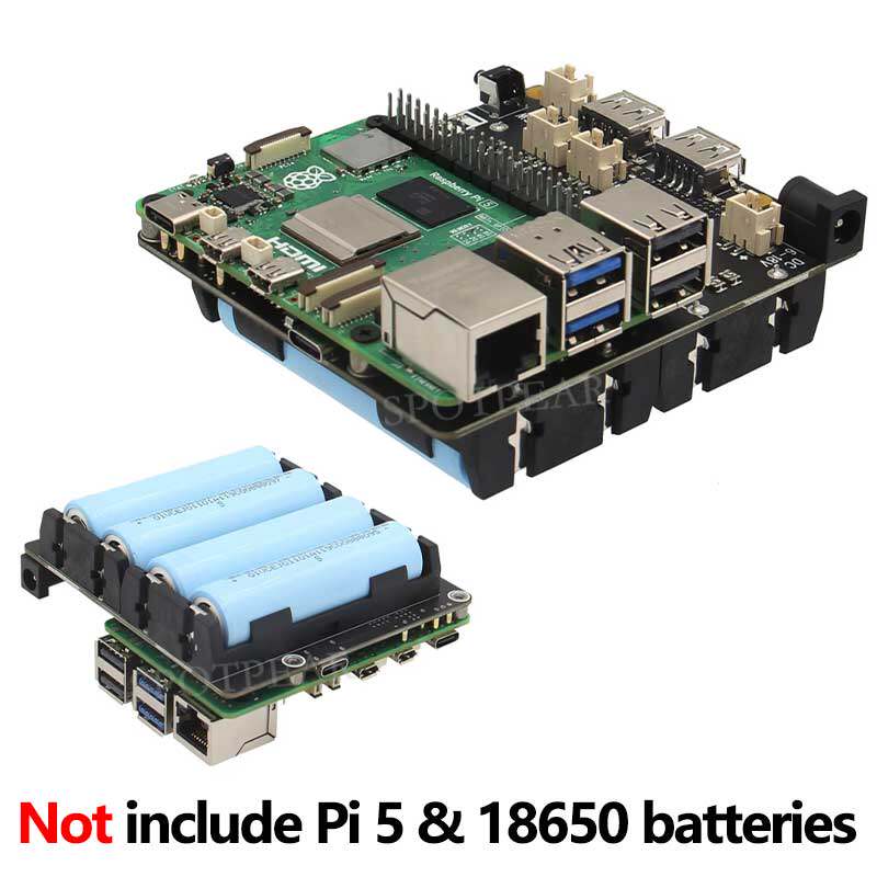 X1202 Raspberry Pi 5 UPS Power - Raspberry Pi Uninterrupted Power Supply Ups 18650 review and price