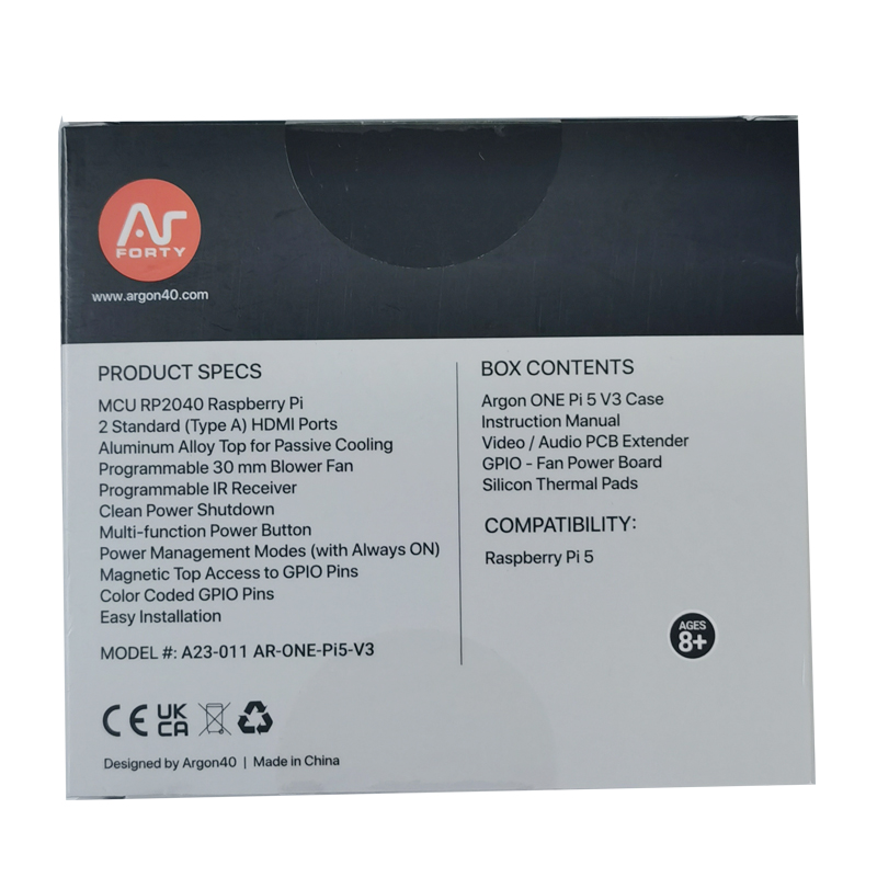 Argon ONE V3 Metal Case Raspbe - Argon One V3 M.2 Nvme Case review and price
